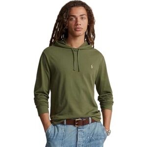 Polo by Ralph Lauren Olive Green Hooded Long Sleeve Pullover